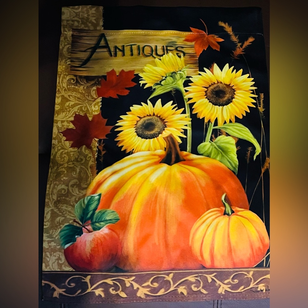 Fall Garden Flag